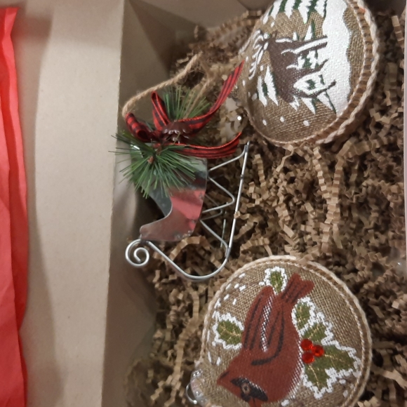 christmad Other - FUND RAISER Christmas Glitter ornament box